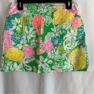 Lilly Pulitzer Jasmine Floral A Line Skort
